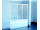 Ravak AVDP3-120 vaňová zástena, posuvné trojdielne dvere, Biele, číre sklo