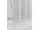 Aquatek LUX L4 vaňová zástena 114/140, biela, Kalené sklo vzor grapé