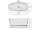 Polysan TESS voľne stojaca vaňa liaty mramor 157x70x67cm, biela