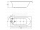 Cersanit NIKE vaňa obdĺžniková 160x70 akrylátová + nohy, Biela S301-248