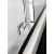 Polysan LUCIS LINE sprchové dvere 1400mm, číre sklo