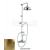 Sapho SASSARI sprch. stĺp s termost. bat., mydeľnička, v. 1250mm,bronz