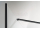 Polysan ZOOM LINE BLACK štvrťkruhová sprchová zástena 900x900mm, Číre sklo, pravá