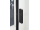 Polysan ZOOM LINE BLACK štvrťkruhová sprchová zástena 900x900mm, Číre sklo, ľavá