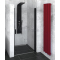 Polysan ZOOM LINE BLACK sprchové dvere 900mm, číre sklo