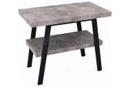 Sapho TWIGA umývadlový stolík 80x72x50 cm, Cement