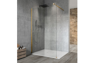 Gelco VARIO GOLD Walk-in sprchová zástena inšt. k stene, číre sklo, 1300 mm+1x profil