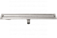 Gelco MANUS PIASTRA nerezový sprchový kanálik s roštom pre dlažbu, 950x130x55 mm