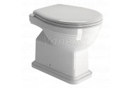 GSI CLASSIC WC misa 37x54 cm, zadný odpad, biela ExtraGlaze