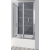 Polysan DEEP sprchové dvere skladacie 1000x1650mm, číre sklo