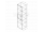 Sapho ELLA Skrinka vysoká 35x140x30cm, 1x dvierka, ľavá/pravá, biela (70121LP)