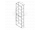 Sapho THEIA Skrinka vysoká 40x140x20cm, 2x dvierka, ľavá/pravá, biela (62022LP)