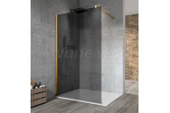 Gelco VARIO GOLD Walk-in sprchová zástena inšt. k stene, dymové sklo, 700 mm+1x profil