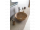 Sapho PRIORI keramické umývadlo, priemer 41cm, farba hnedá