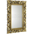 Sapho SCULE zrkadlo v ráme, 80x120cm, zlatá