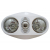 Sapho Stropný kúpeľňový infraohrievač s osvetlením a ventilátorom, 630 W, biela