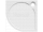 Gelco ARCA sprchová vanička z liateho mramoru, štvrťkruh, 80x80x3 cm, R550