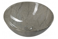 Sapho DALMA keramické umývadlo 42x16,5x42 cm, grigio