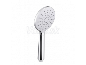 Sapho Ručná sprcha, 1 režim sprchovania, priemer 110mm, ABS/chróm lesk/biela