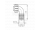 Bruckner Kolienko pračkového podomietkového sifónu, biela