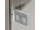 Mereo Sprchový kút, Novea, štvorec, 90 cm, chróm ALU, sklo Číre, dvere ľavé a pevný diel