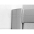 Mereo Sprchový kút, Kora, štvrťkruh, 80 cm, R550, biely ALU, sklo Grape