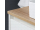 Mereo Opto, kúpeľňová skrinka 101 cm, biela