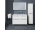 Mereo Mailo, kúpeľňová skrinka, antracit, 4 zásuvky, 1210x700x480 mm