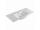 Mereo Mailo, kúpeľňová skrinka s keramickým umývadlom,, antracit, 1 zásuvka, 1010x700x480