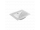 Mereo Mailo, kúpeľňová skrinka s keramickým umývadlom, biela, 2 zásuvky, 610x700x480 mm