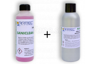 Arttec SANICLEAN + NANOPROTECT Set čistiacich prostriedkov proti vodnému kameňu