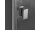 Aquatek GLASS B1 Sprchové dvere do niky 80x195cm, krídlové dvere, chróm, číre sklo