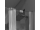 Aquatek GLASS R14 Rohový sprchový kút 100x80x195cm, dvojkrídlové dvere, chróm, sklo frost