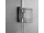 Aquatek DYNAMIC A6 Rohový sprchový kút 90x90x195cm, skladacie dvere, chróm, sklo číre