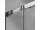 Aquatek ZEUS A4 Rohový sprchový kút 90x90x195cm, dvoje zásuvné dvere, chróm, číre sklo