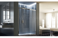 Hopa forte MAYA posuvné sprchové dvere 150x190 cm, rám leštený hliník, sklo číre