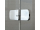 Ravak BRILLIANT BSDPS 2-diel. sprchové dvere a pevná stena 80x80 P krídl.dv.Chróm + vešiak