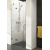 Ravak BRILLIANT BSD2-80 A-L, 2-dielne sprchové dvere do niky 80 ĽAVÉ Chróm,Transp + vešiak