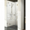 Ravak BRILLIANT BSD3-110 A-L, 3-dielne sprchové dvere do niky 110cm ĽAVÉ,Chróm,Transparent