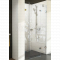 Ravak BRILLIANT BSD3-110 A-R, 3-dielne sprchové dvere do niky 110cm PRAVÉ,Chróm,Transparen