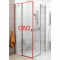 Ravak CHROME CRV2-80 sprchové dvere pre rohový s. kút, krídlové, Satin,Transparent+vešiak