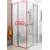 Ravak CHROME CRV2-80 sprchové dvere pre rohový s. kút, krídlové, Biela,Transparent +vešiak