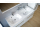 Ravak CHROME dvojumývadlo, 120x49cm, biele, s otvormi, XJG01112000 + výpusť ClickClack