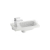 RAVAK Chrome 400 umývadlo bez prepadu 40x22cm ľavé biele s otvormi XJGL1100000 + CLEANER