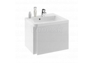 RAVAK SD 10° skrinka pod rohové umývadlo, L, 55x48,5x45 cm, biela + CLEANER čistič