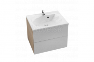Ravak ROSA II SD 600 umývadlová skrinka breza/biela lesklá,do kúpeľne