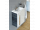 Ravak CHROME SD 400 umývadlová skrinka capuccino/biela lesklá,do kúpeľne