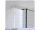Roth Sprchové dvere jednokrídlové do niky TCN1 110, profil strieborný, sklo intima