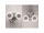 Mereo Sprchový set z Kory Lite, štvrťkruh, 90 cm, chróm ALU, sklo Grape a odtokového žľabu