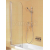 Jika CUBITO 1-dielna vaňová zástena, dĺžka 75cm Ľavá, sklo transparent
